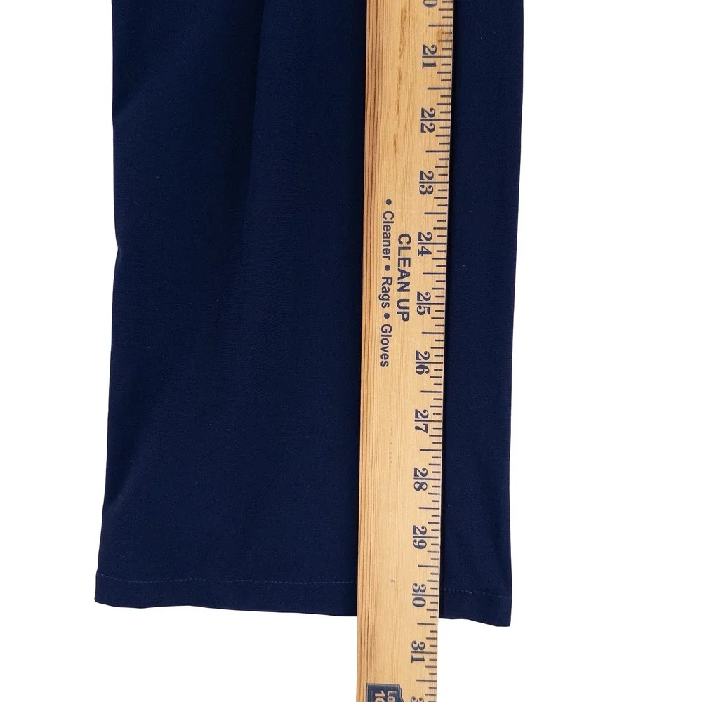 Peter Millar Mens 40x31 Bingham Performance Five-Pocket Pant Trousers Navy Blue